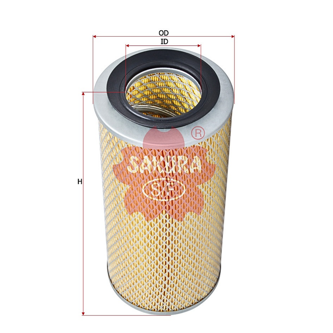 SAKURA NISSAN A-1861 AIR FILTER