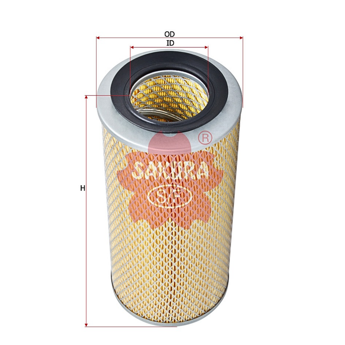 SAKURA NISSAN A-1861 AIR FILTER