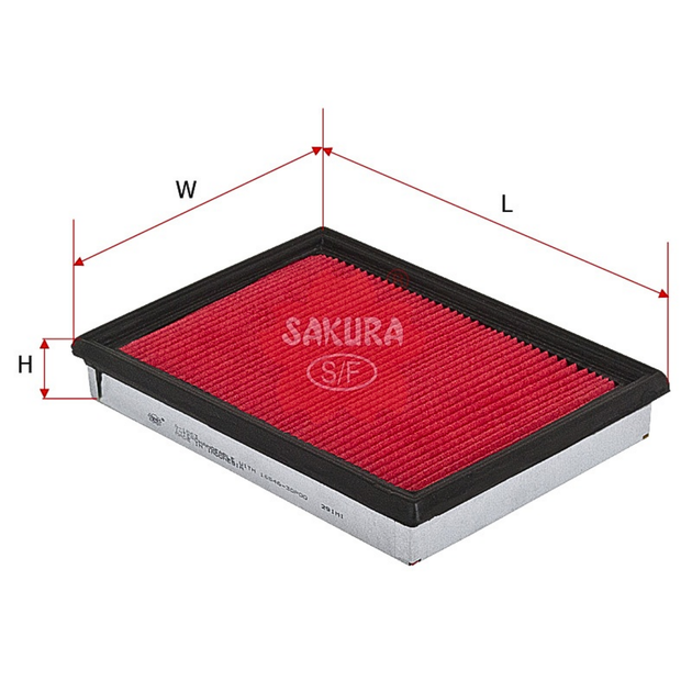 SAKURA NISSAN A-1863 AIR FILTER