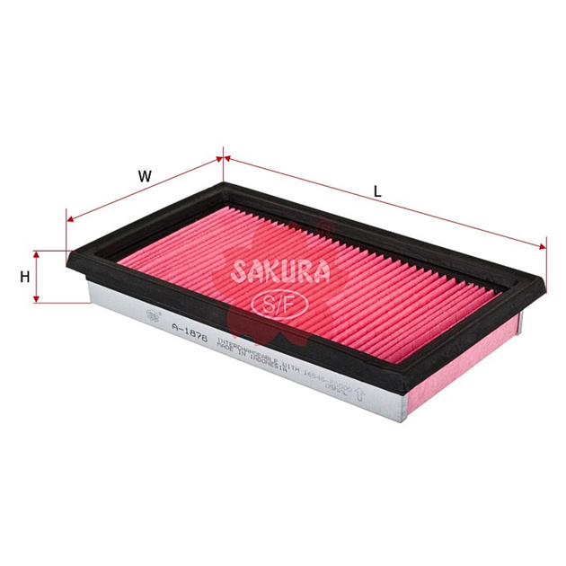 SAKURA NISSAN A-1878 AIR FILTER