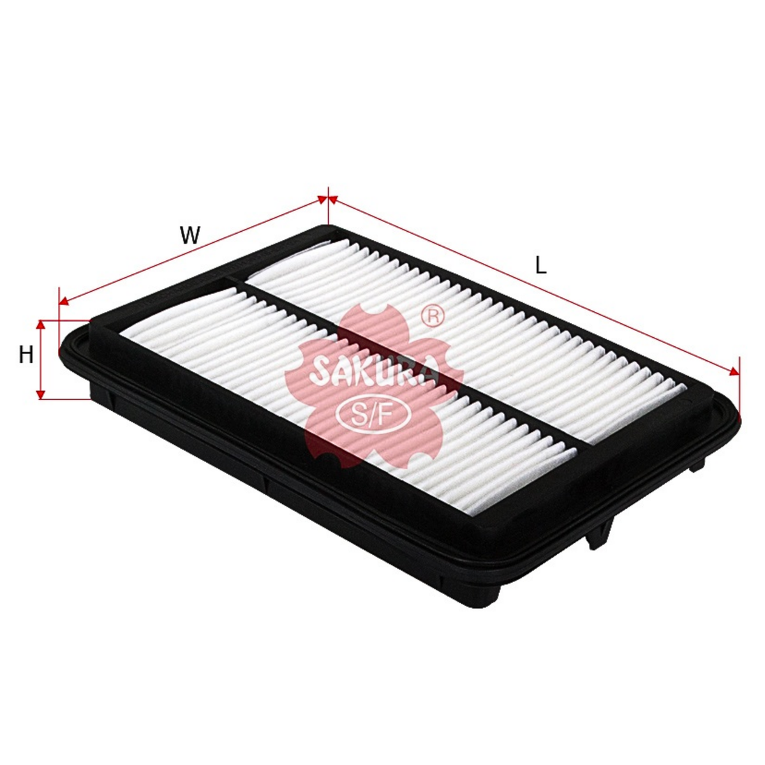 SAKURA NISSAN A-1880 AIR FILTER