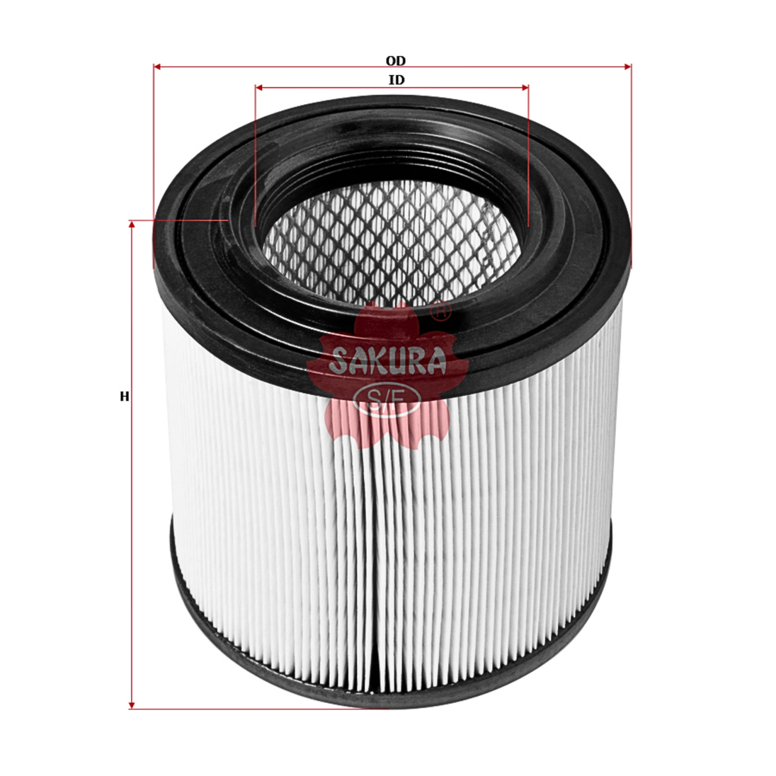 SAKURA NISSAN A-18960 AIR FILTER