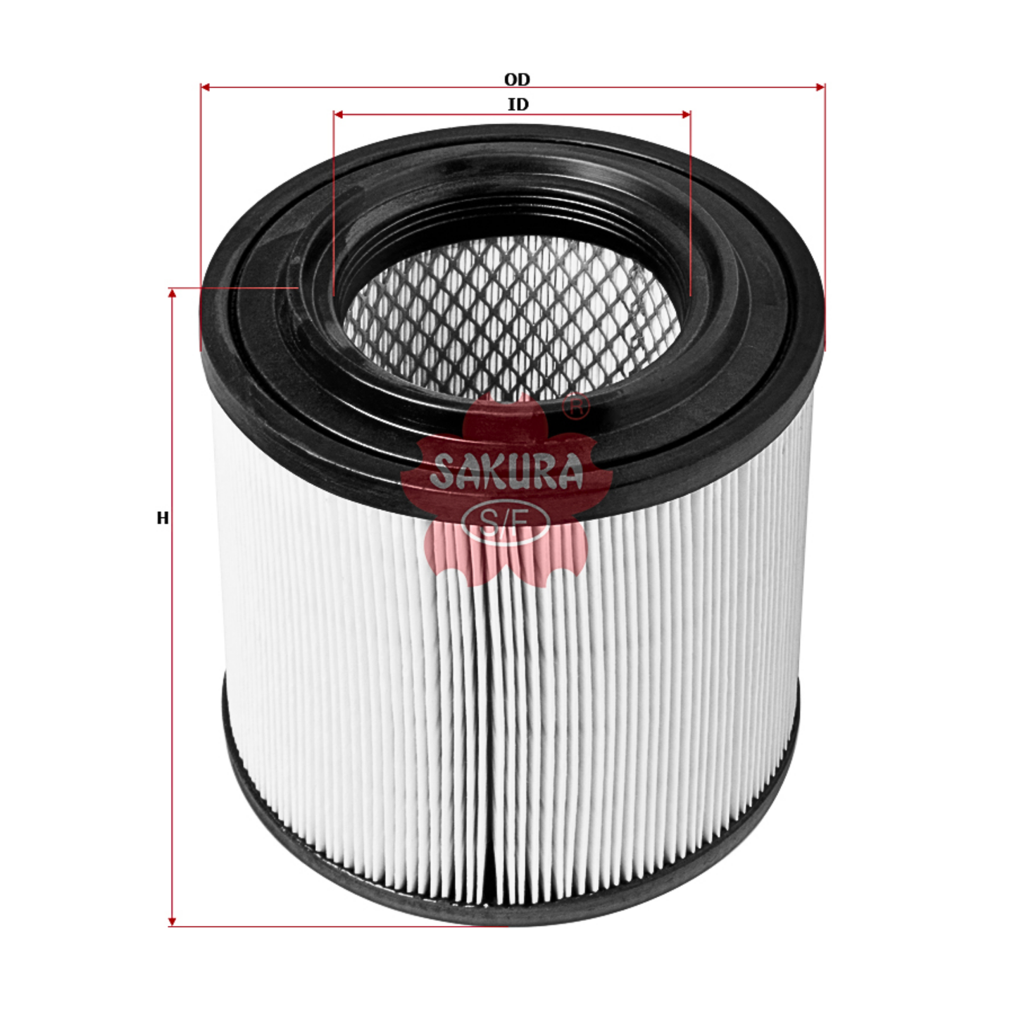 SAKURA NISSAN A-18960 AIR FILTER