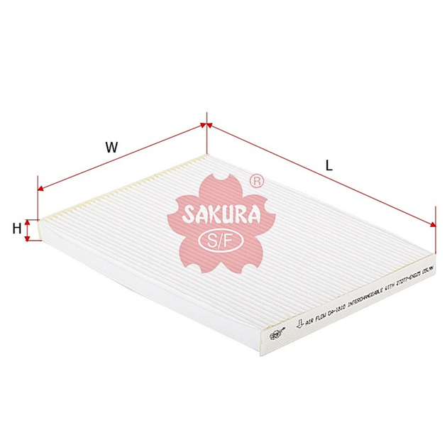 SAKURA NISSAN CA-1810 CABIN FILTER