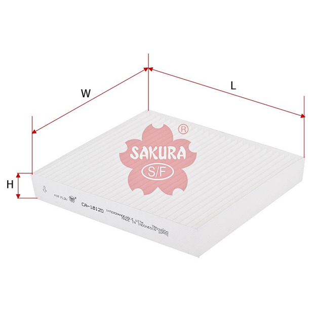 SAKURA NISSAN CA-18120 CABIN FILTER