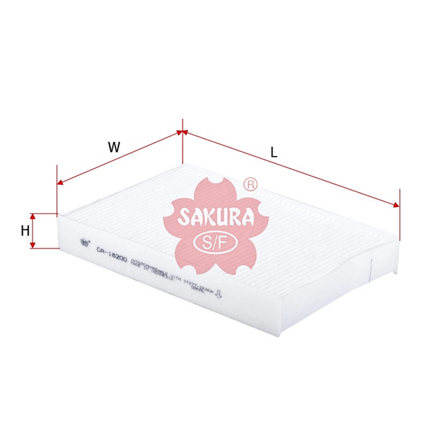 SAKURA NISSAN CA-18200 CABIN FILTER