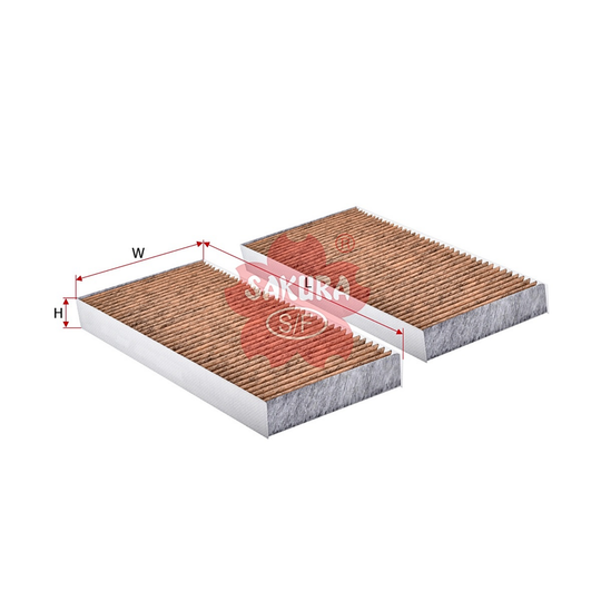 SAKURA NISSAN CAV-1809-S CABIN FILTER