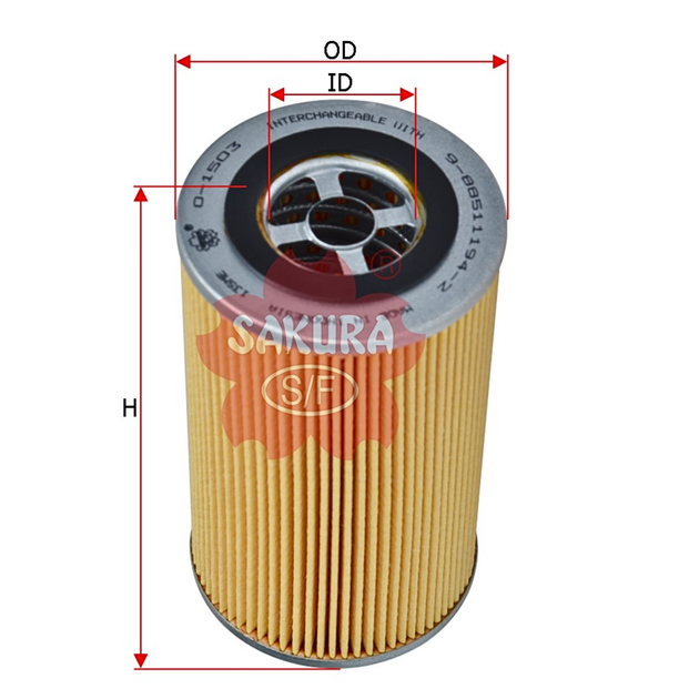SAKURA HONDA O-1503 OIL FILTER