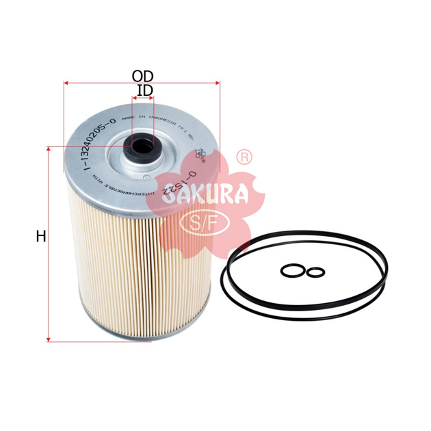 SAKURA HONDA O-1522 OIL FILTER