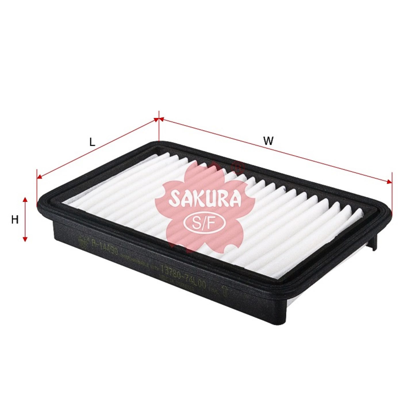 SAKURA SUZUKI A-14490 AIR FILTER