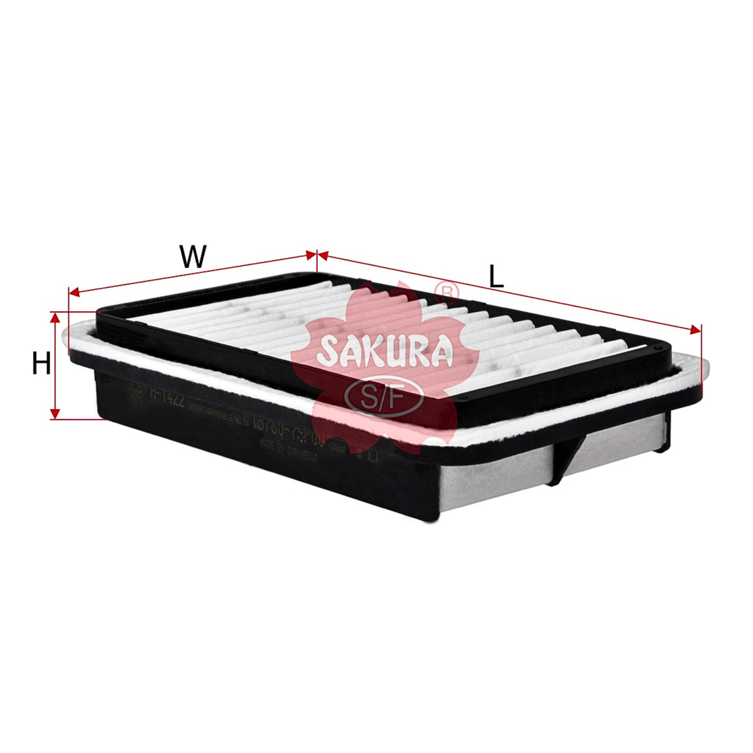 SAKURA SUZUKI A-1422 AIR FILTER
