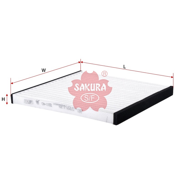 SAKURA TOYOTA CA-1102 CABIN FILTER