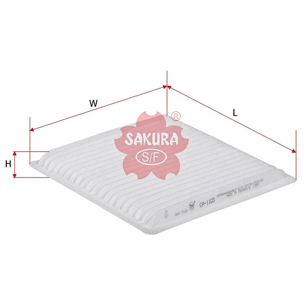 SAKURA TOYOTA CA-1103 CABIN FILTER