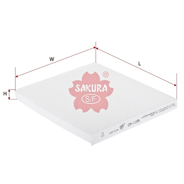 SAKURA TOYOTA CA-1106 CABIN FILTER