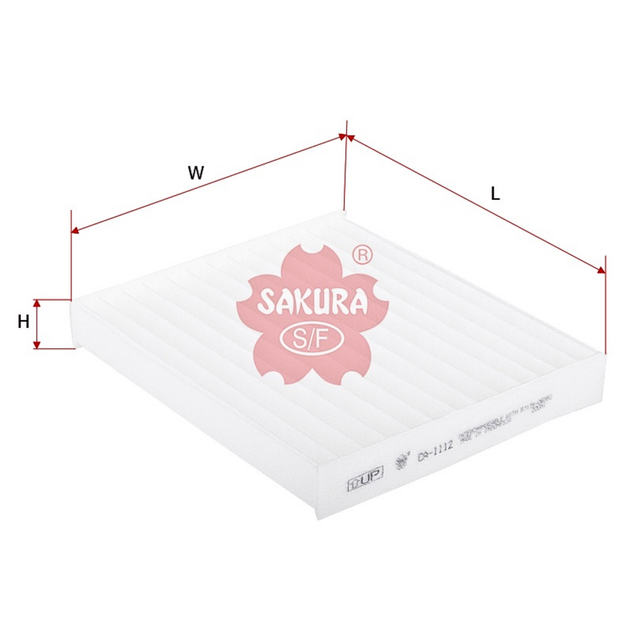 SAKURA TOYOTA CA-1112 CABIN FILTER