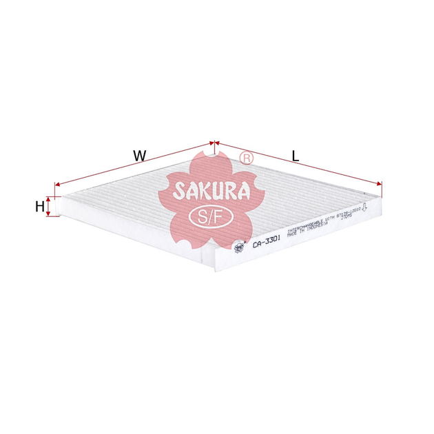 SAKURA TOYOTA CA-3301 CABIN FILTER