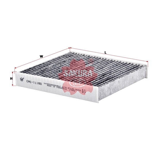 SAKURA TOYOTA CAC-11180 CABIN FILTER