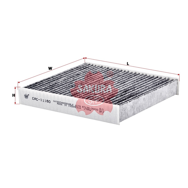 SAKURA TOYOTA CAC-11180 CABIN FILTER