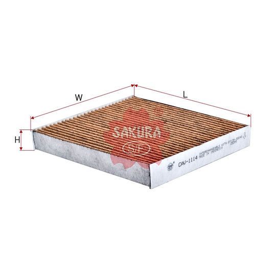 SAKURA TOYOTA CAV-1114 CABIN FILTER