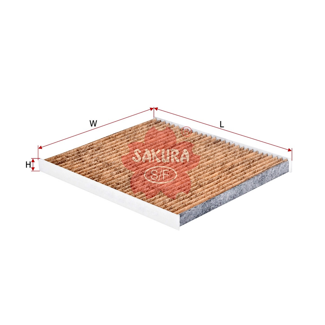 SAKURA TOYOTA CAV-11380 CABIN FILTER