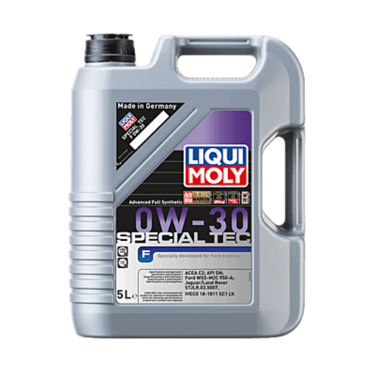 LIQUI MOLY SPECIAL TEC F FULLY SYNTHETIC 0W-30 ENGINE OIL 5L