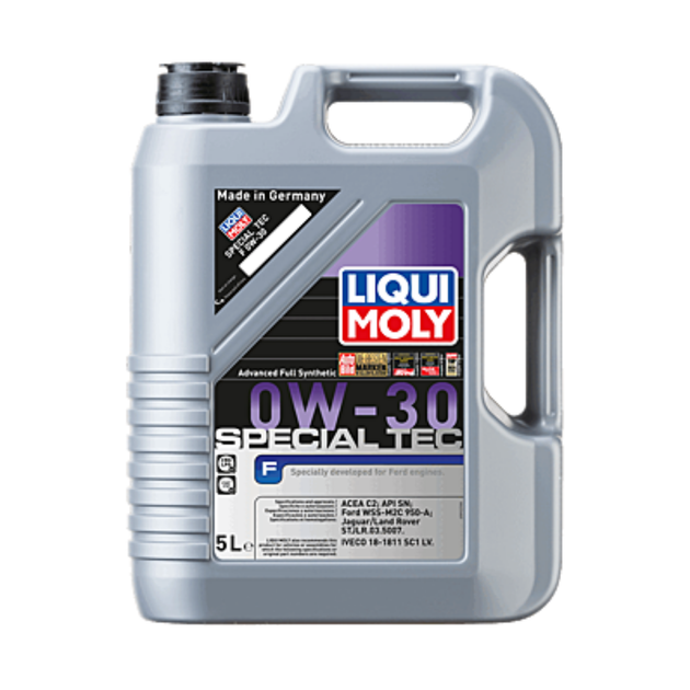 LIQUI MOLY SPECIAL TEC F FULLY SYNTHETIC 0W-30 ENGINE OIL 5L
