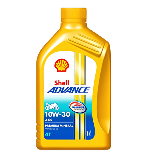 Shell ADVANCE AX 5 10W-30 MINERAL MOTORCYCLE OIL