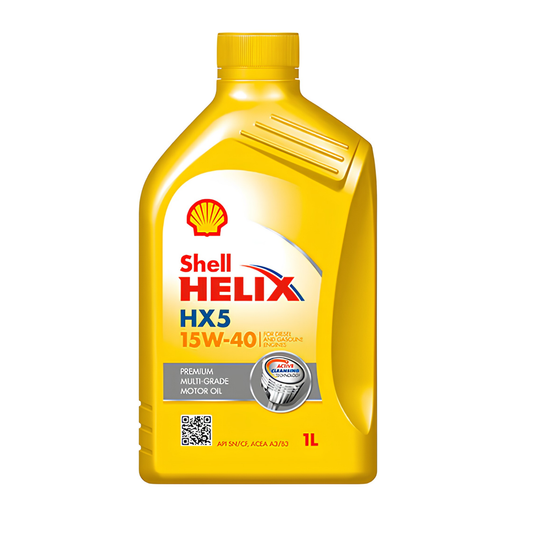 Shell HELIX HX5 15W-40 MINERAL ENGINE OIL 1L