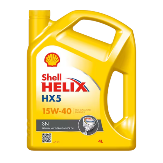 Shell HELIX HX5 15W-40 MINERAL ENGINE OIL 4L