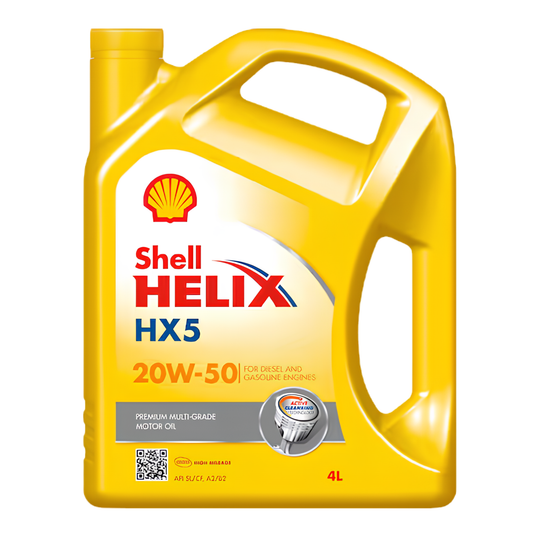 Shell HELIX HX5 20W-50 MINERAL ENGINE OIL
