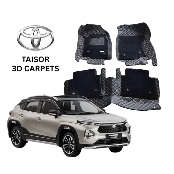 TOYOTA TAISOR 3D FLOOR MATS / CARPETS