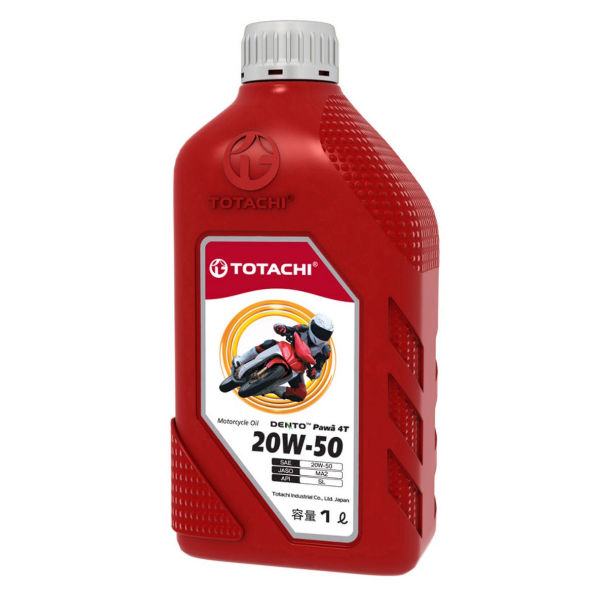 TOTACHI DENTO PAWA 4T 20W-50 MOTORCYCLE OIL