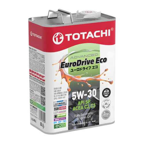 TOTACHI EURODRIVE ECO FULLY SYNTHETIC 5W 30 ENGINE OIL