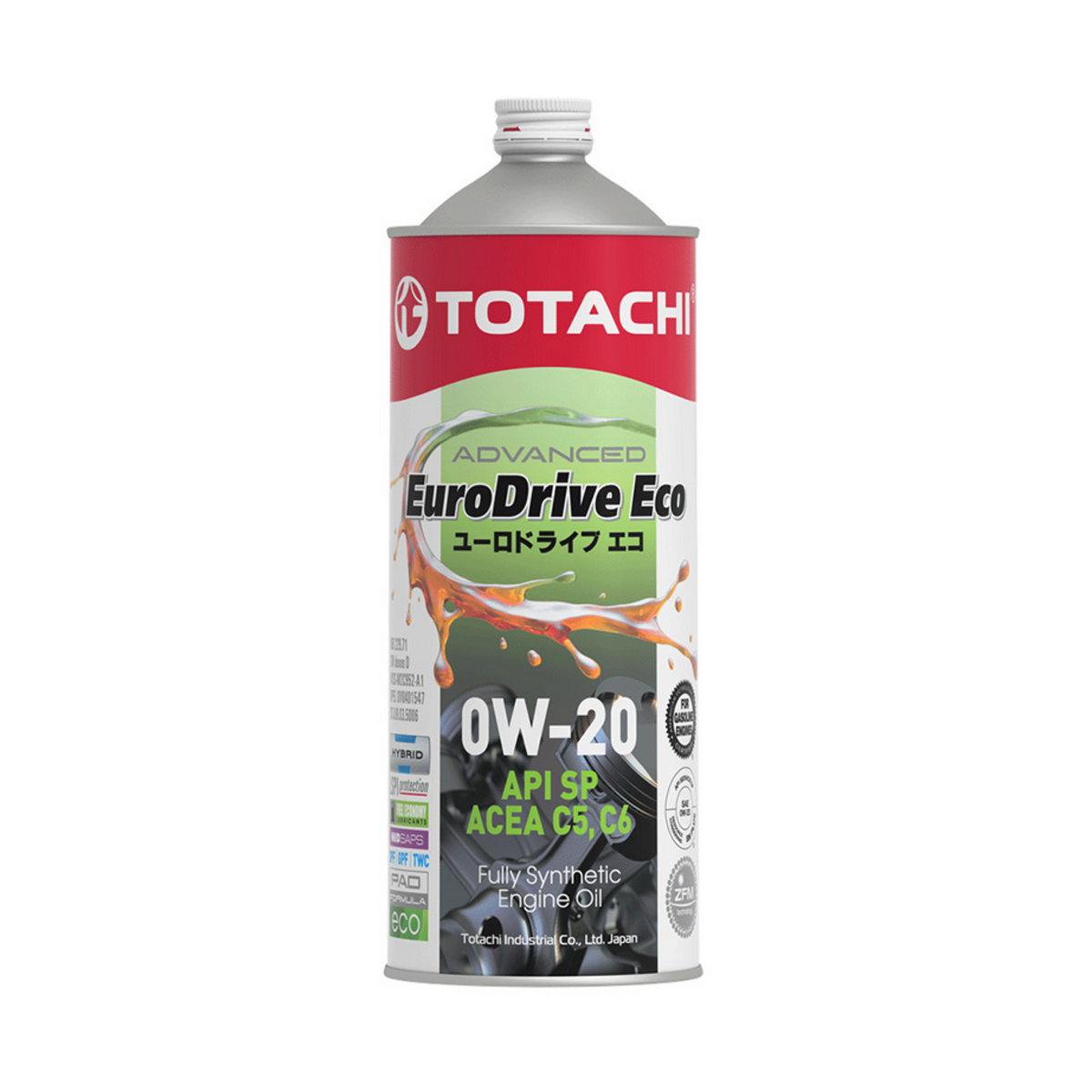 TOTACHI EURODRIVE ECO 0W-20 FULLY SYNTHETIC OIL