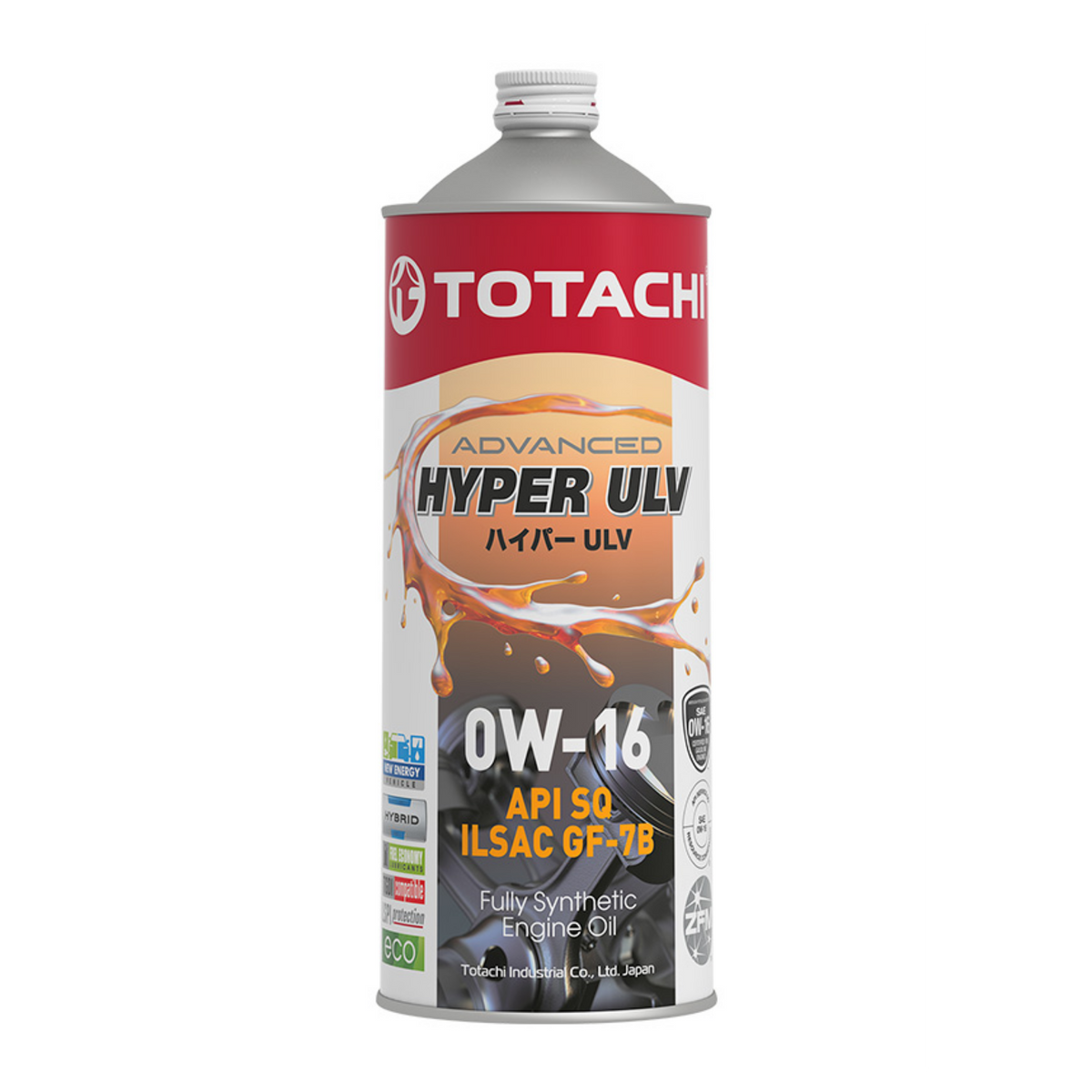 TOTACHI HYPER ULV 0W-16 FULLY SYNTHETIC OIL 1L