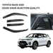 TOYOTA RAIZE 2025 DOOR VISOR INJECTION QUALITY