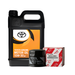 TOYOTA SP 10W-30 MOTOR OIL WITH C110 TOYOTA GENUINE FILTER