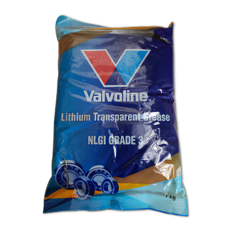 VALVOLINE LITHIUM TRANSPARENT GREASE 1KG