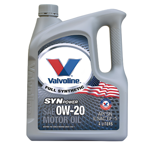 VALVOLINE SYNPOWER 0W-20 API SP 4/4 L FULLY SYNTHETIC ENGINE OIL