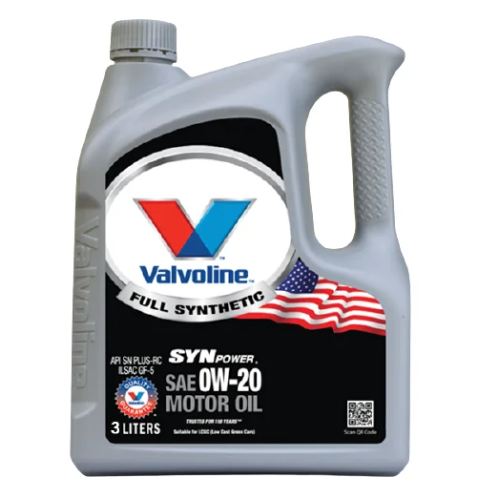 VALVOLINE SYNPOWER 0W-20 SP 4/3L FULLY SYNTHETIC ENGINE OIL