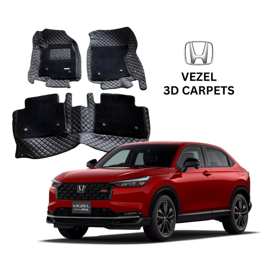 PREMIUM HONDA VEZEL 3D CARPETS