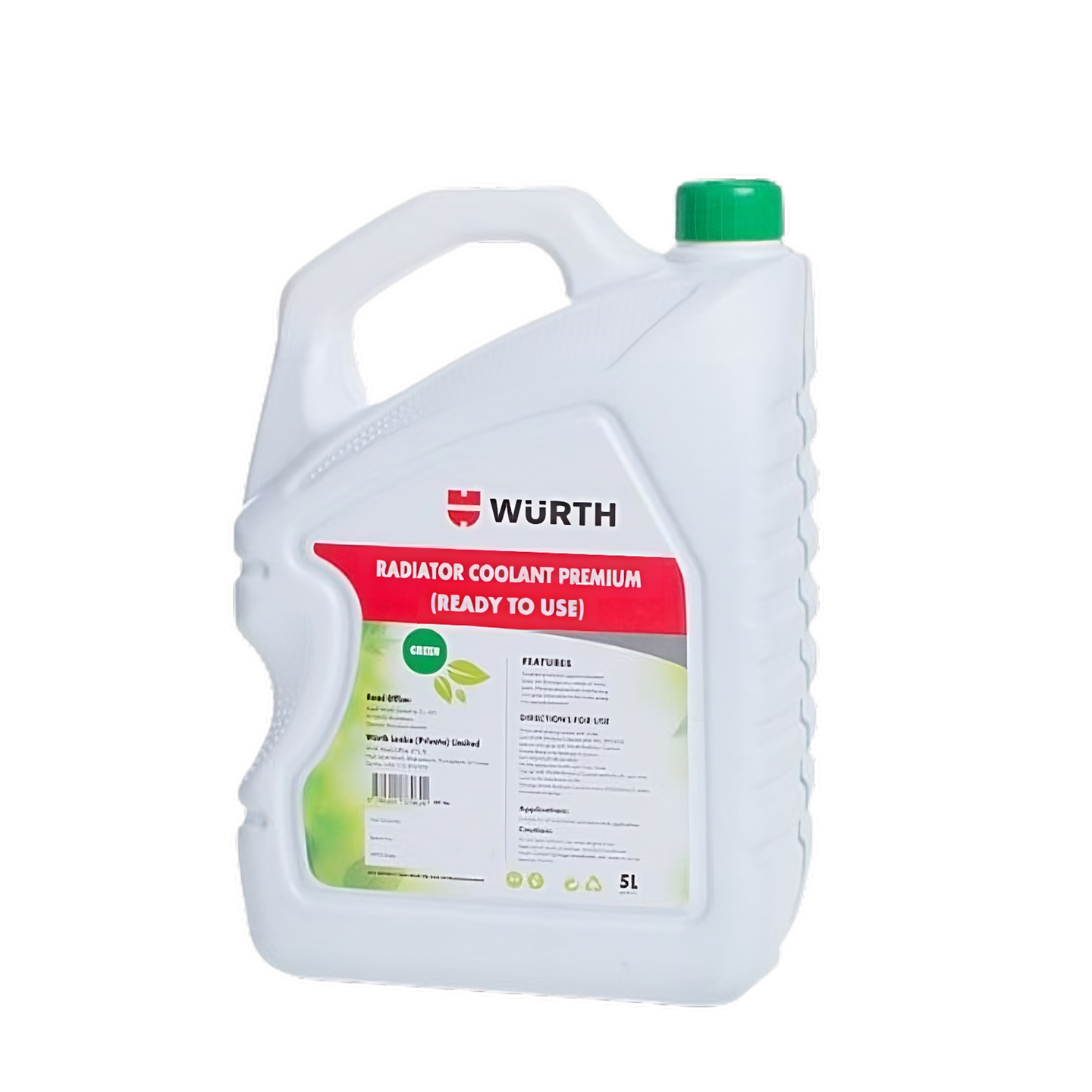 WURTH-GREEN-5L-COOLANT